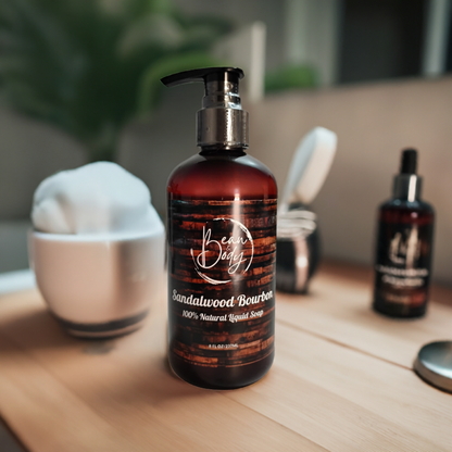 Sandalwood Bourbon Liquid Hand Soap